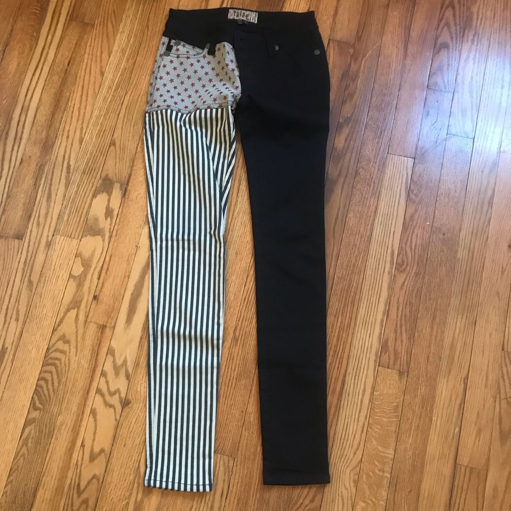 Tripp nyc Stars and Stripes Super Skinny Pants